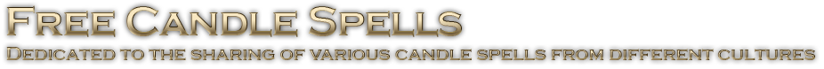 Free Candle Spells
