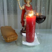 Free Candle Spells | St. Expedite Candle/Offering for Blessings Received